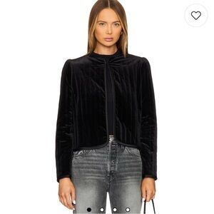 Sanctuary Black Velvet Women's Blazer